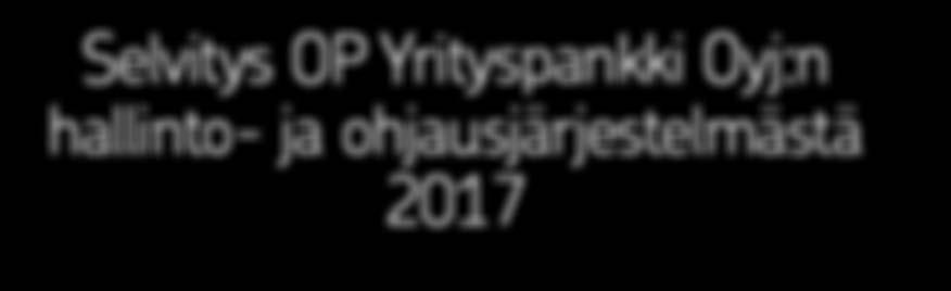 Oyj:n hallinto-