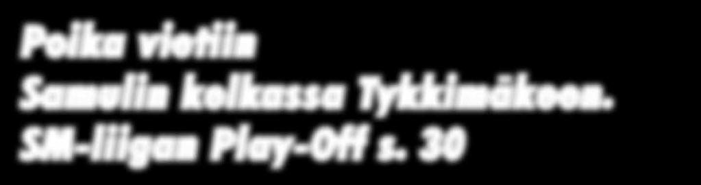 Tykkimäkeen.