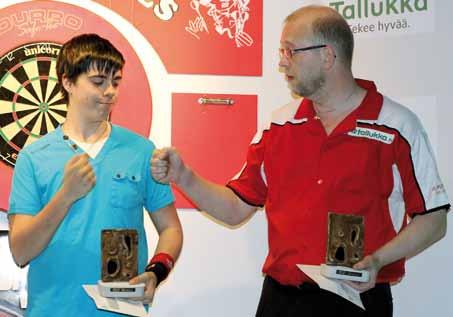 3. PDF MASTERS 1. Jarkko Komula, Samuli Blues 2. Sami Sanssi, Päkki Darts 3.-4. Ulf Ceder, Samuli Blues; Kim Viljanen Kartanon TK 5.-8.