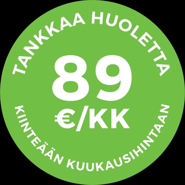 KAASUAUTOILU ON EDULLISTA Näin pitkälle 10 eurolla pääsee* BENSIINI 140 km MY DIESEL 164 km DIESEL BIOKAASU 181 km 209 km Maakaasun vertailuhinta