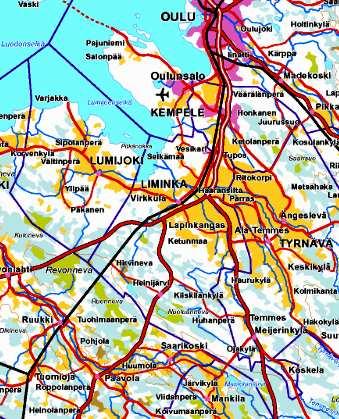 Suunnitelman kartat, piirustukset ja taulukot Laadittu Yleissijaintikartta kuva 1 Suunnittelualueen kiinteistöt kuva 2 Valuma-alue peruskartalla