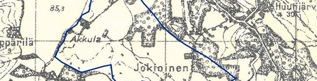 inventoinnin täydennys 2016 Herttualan (Aakkula), Jokioisten ja Joutsiniemen kylien alue