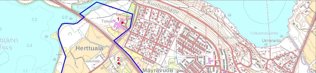 Liite 2. Inventoidut rakennetun ympäristön kohteet Kangasala - Herttualan osayleiskaava-alueen rakennetun ympäristön ja maiseman inventoinnin täydennys 2016 2015 inventoidut 1.