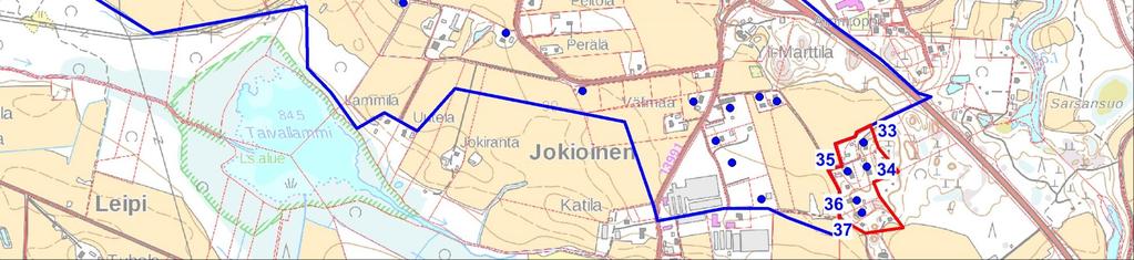 Joutsiniementie 100 36. Joutsiniementie 94 37.