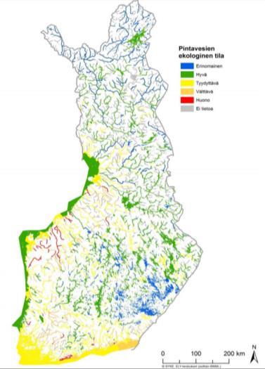 Yhtenäinen luokitus avomerelle (4) Kalankasvatuksen näkökulmasta Riittävä syvyys,