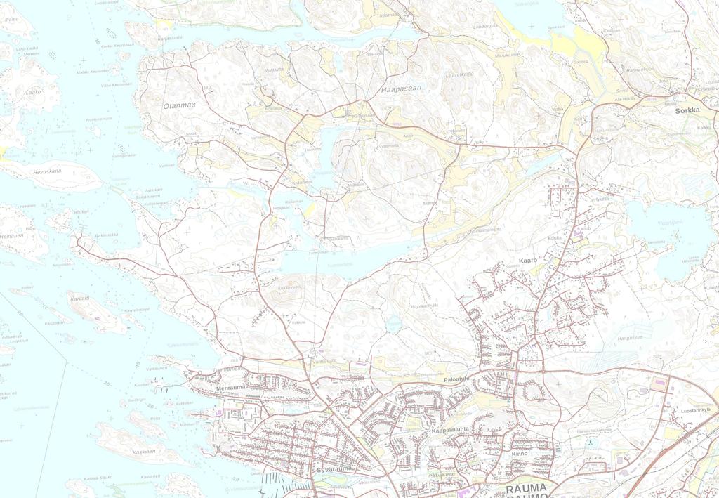 JOHDANTO Tämä raportti esittelee Rauman kaupungin tilaaman VanhaLahden ja Kaaron (kuva 1) pystykiurunkannus- ja pikkuapolloselvityksen tulokset, joiden perusteella voidaan laatia kaavaa.