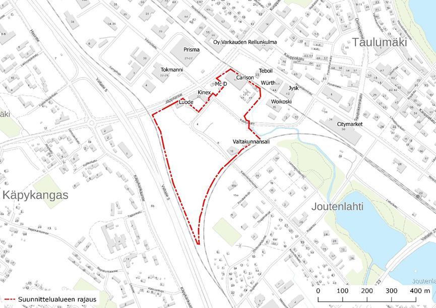 1 1. JOHDANTO Selvityskohteena oleva Vetovoimakeskuksen asemakaavan muutosalue sijaitsee Varkauden Joutenlahdessa, Varkauden kaupungin keskustassa.