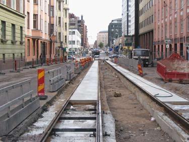 Kampin raitiotie heijastuu myös Töölön