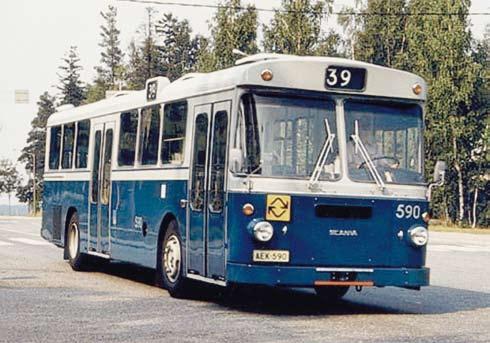 Helsingin kaupungin liikennelaitos 583, Scania BR111M57 / 5700 / Autokori Oy
