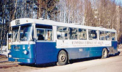 Helsingin kaupungin liikennelaitos 579, Scania BR111M57 / 5700 /