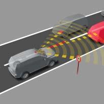 issa on ajonvakautusjärjestelmä (VSC) sekä Toyota Safety Sense -järjestelmä, jossa kolme aktiivista