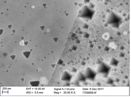 HIP) Inconel 718 SEM kuva 2500x suurennoksella. 4.