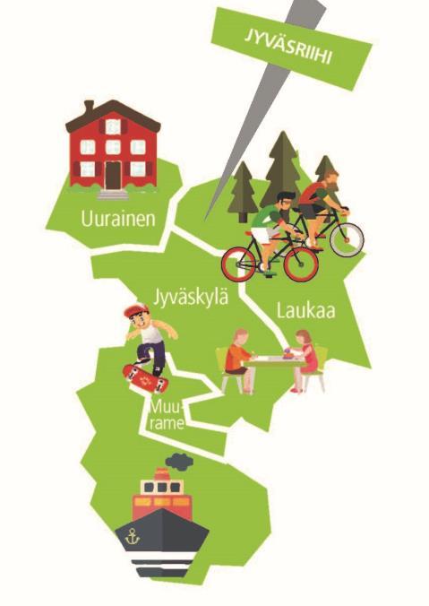 1. Yleistä JyväsRiihi ry on vuonna 2000 perustettu maaseudun kehittämisyhdistys eli Leader-ryhmä. Se aktivoi alueen toimijoita omaehtoiseen kehittämiseen ja yhteistyöhön.