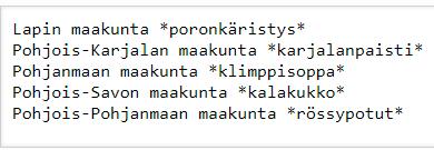 . Tältä näyttää, kun se on valmis.