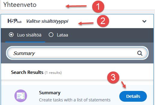 Uuden kysymyksen saa lisättyä napsauttamalla painiketta Lisää kysymys.: Tässä esimerkki kysymyspatterista. https://www.jarimattisarja.fi/single-choice-set/ 3.