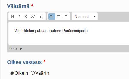 Tehtävään on mahdollista laittaa kuva