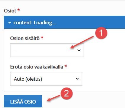 Tai sitten Details ja sen jälkeen Use eli