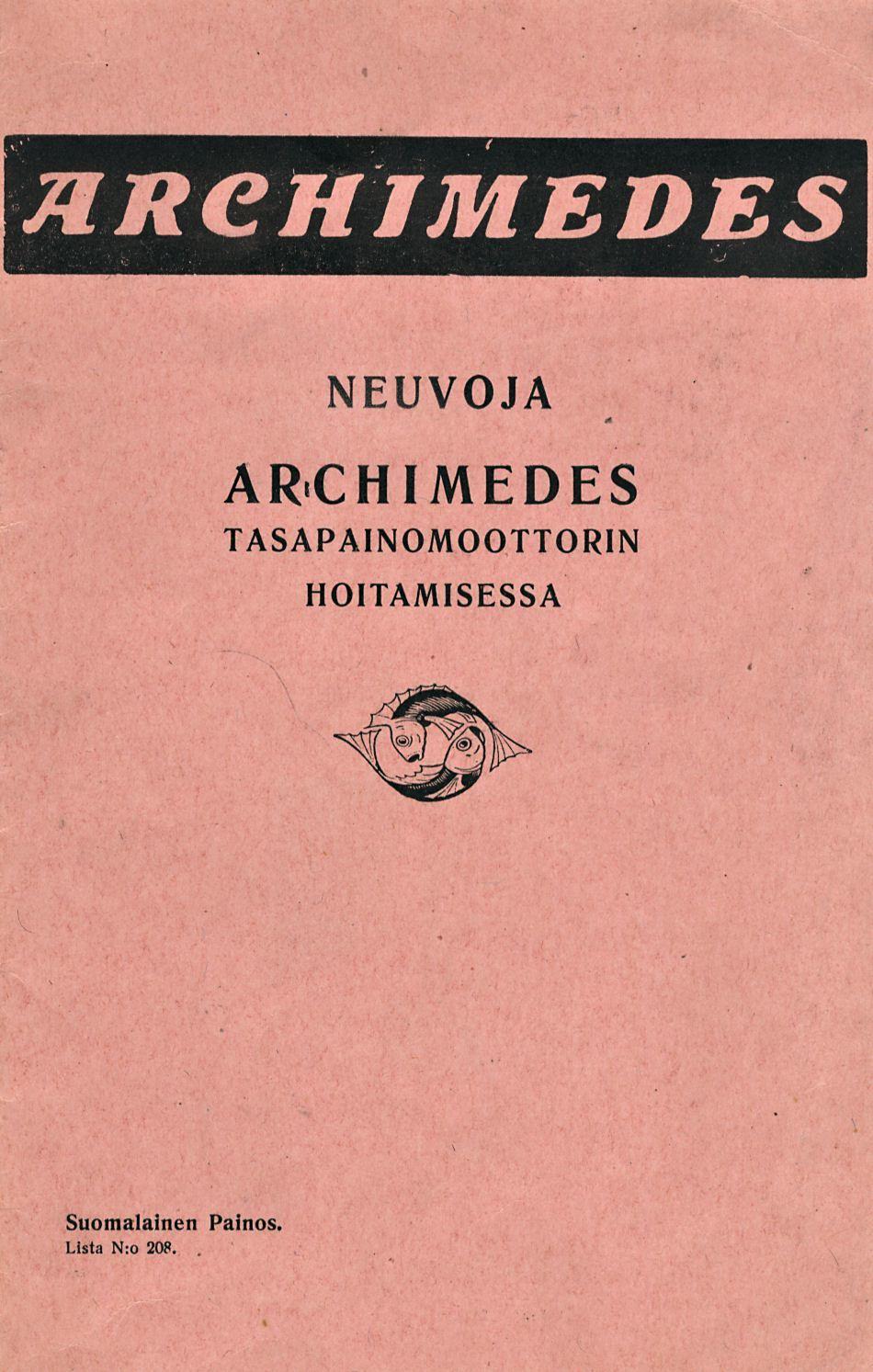 NEUVOJA ARCHIMEDES TASAPAINOMOOTTORIN