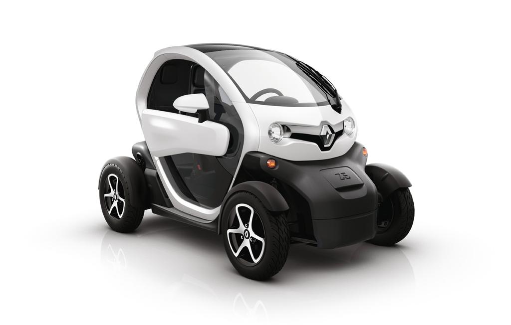 Korivärit LIFE Twizy on ketterä ja turvallinen liikkumisväline, mutta ennen kaikkea se on ainutlaatuisen tyylikäs ja hauska.