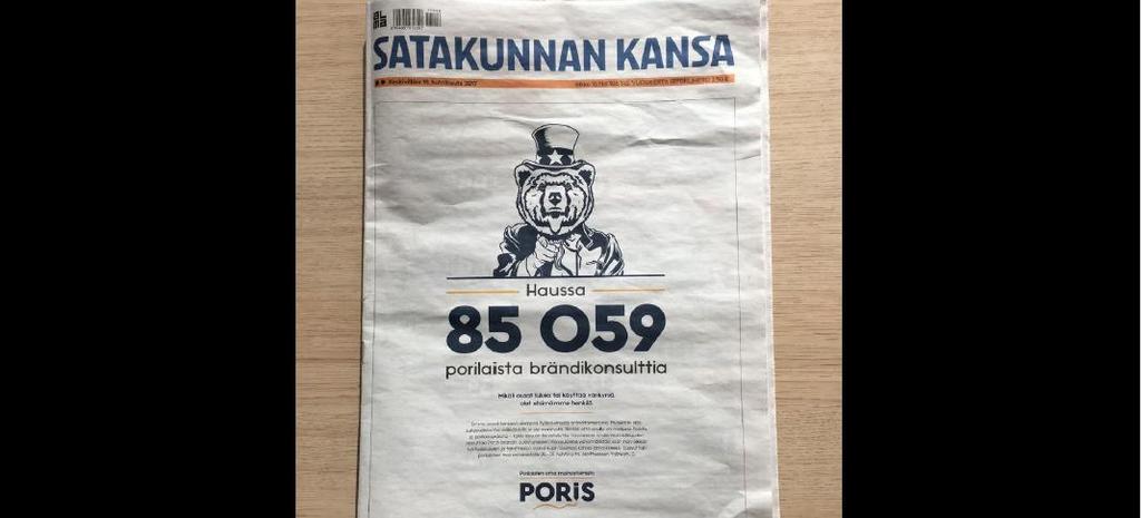 Haettiin toimistoon työntekijöiksi 85.