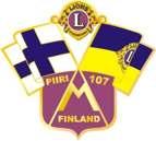 Suomen Lions-liitto ry, Piiri 107-M, 2017-2018 Suomi