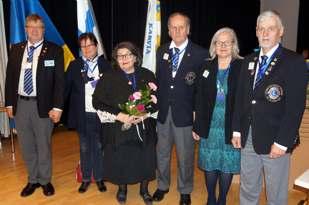 9.2016 - Piirihallituksen kokous Porissa 12.11.2016 - Melvin Jones -juhla Raumalla 14.1.2017 (kuva alla) - Piirihallituksen kokous Karviassa 4.2.2017 - Uuden klubin, LC Pori/Otavan, perustamiskokous 18.