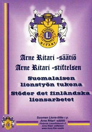 Lisäksi adresseista palautuu M piirille 1 euro/adressi, joka tarkoittaa sitä, että 1 adressi/piirimme jäsen on 1850 euroa piirimme tilille, LC Rauma/Kanali Helmen lahjoitus jos jokainen ostaa yhden