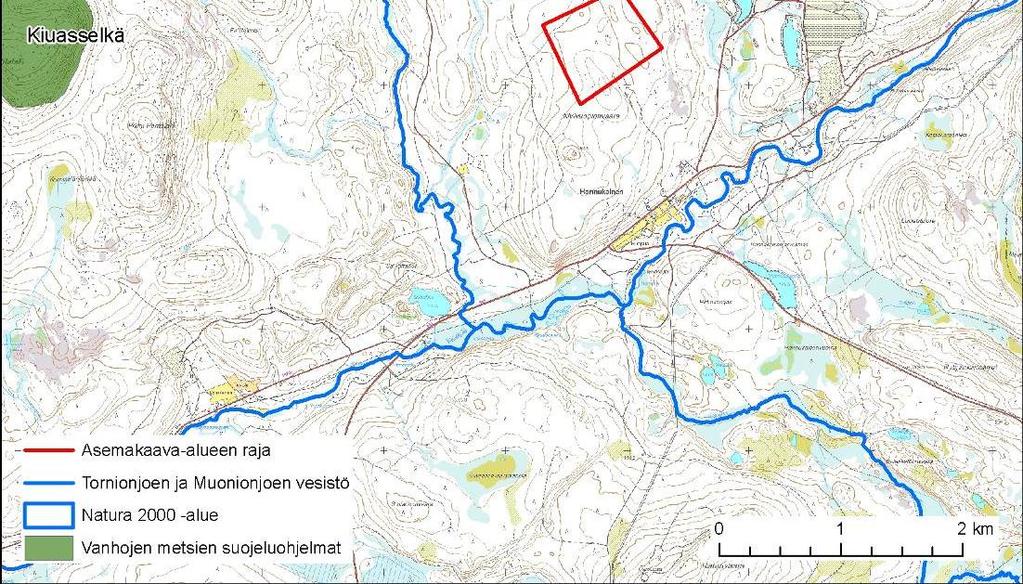 toukokuuhun. Keväällä lumen sulaessa nopeasti ja maan ollessa vielä roudassa voi muodostua paikallisia tulvia. Keskimääräinen vuosittainen sademäärä on noin 600 mm/a.