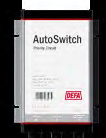 Tuotteet - AutoSwitch AutoSwitch AutoSwitch on automaattinen kytkeytymisrele, jota käytetään ajoneuvoissa tai veneissä, joissa on 2 erillistä 230 V -virtalähdettä.