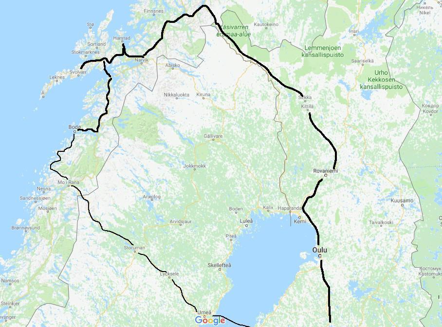 Päivä 9 Uumaja Vaasa Huttula ja Vesilahti Ota aikaa kun siirryt Uumajan