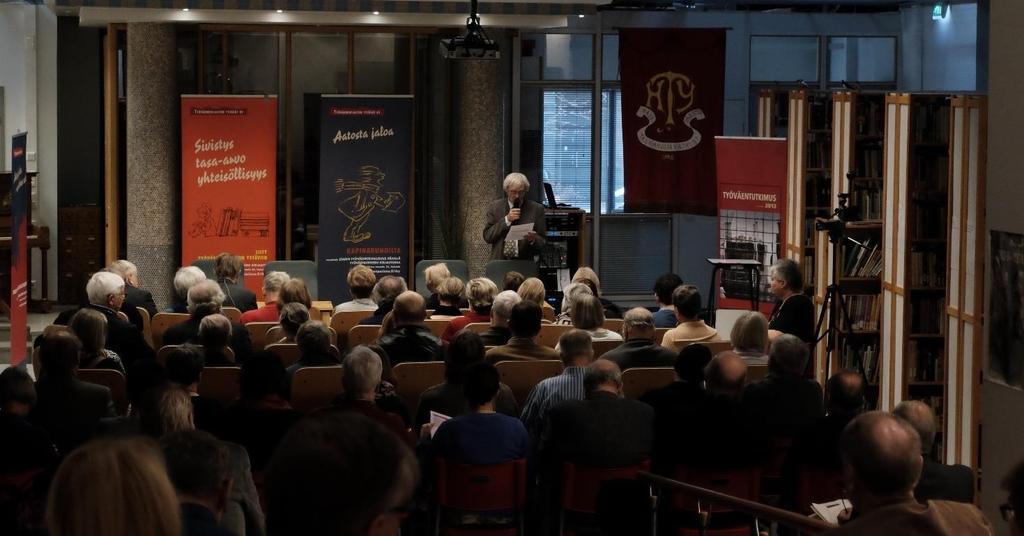 Aatosta jaloa marraskuun valoa Stadin työväenkirjallisuuspäivät 3. - 5.11.