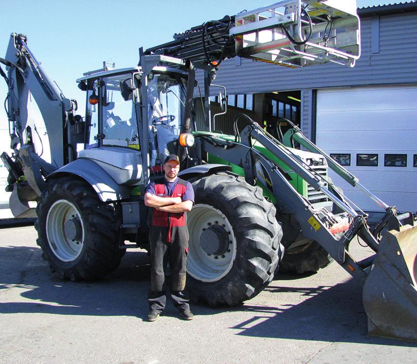 TERVETULOA PIRKKALAAN! AGCO Suomi Oy:n Pirkkalan toimipiste on vastannut Lännen-koneiden sopimushuollosta viime elokuusta lähtien. Länkkäri-työt ovat tasaisesti lisääntyneet.