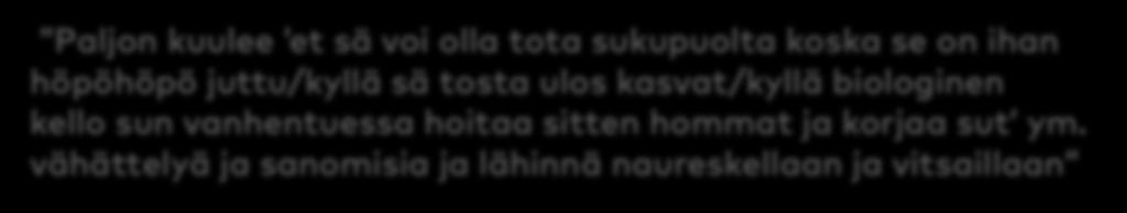 vähättelyä ja sanomisia ja lähinnä naureskellaan ja vitsaillaan Kävellessä kadulla poikaystäväni kanssa joku pysäytti autonsa ja huusi kuolkaa vitun hintit!