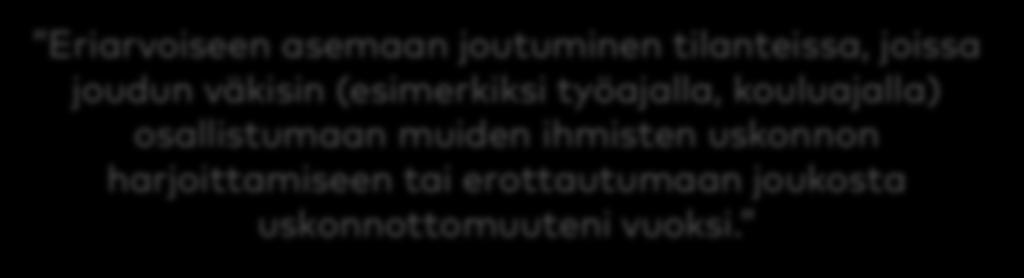 VASTAAJIEN OMATKERTOMUKSETVIHAPUHEEN JA HÄIRINNÄN SEURAUKSISTA Vuosikymmeniä jatkunut kohtaamani homoseksuaaleihin kohdistuva kategorinen pilkka, vähättely, inho ja vihapuhe on jättänyt jälkensä, se