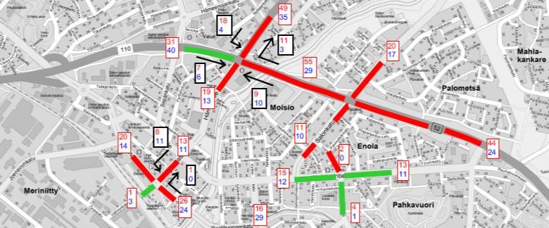 1993 Koulu on rakennettu vuonna 1906 Moision kansakouluksi L.E. Lehtisen laatimien piirustusten mukaan.