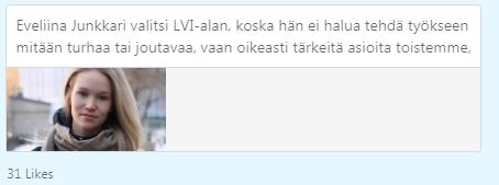 Kuinka usein meitä katsellaan? Maaliskuun kattavin julkaisu Facebookissa sisäilmaongelmista 1 130 tykkääjää 1 141 seuraajaa LinkedIn määrät pienempiä, mutta sitoutuneempia. Henkilöt kiinnostavat.
