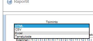 kriteerit. Jos nimeät raportin tässä vaiheessa, tallennat sen Normaaleihin raportteihin. Älä nimeä eli tallenna raportteja turhaan, sillä ne jäävät järjestelmään.