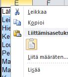 Yhdistyskäyttäjän tietopaketti 40/99 26.10.2017 24 TIETOJEN SUODATTAMINEN JA LAJITTELU EXCELISSÄ Kun olet tehnyt raporttihaun, saat todennäköisesti paljon tietoa Excel-listalle.