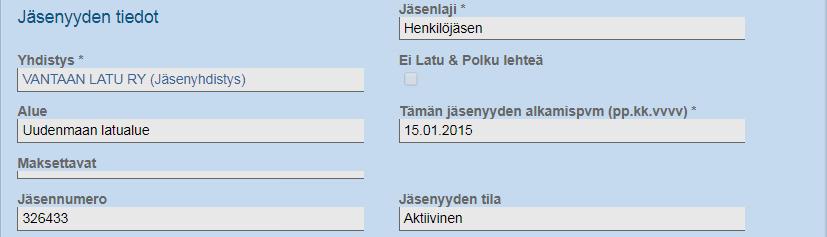 Mikäli tekisit suodatuksen toisin päin, eli valitsisit suodatukseen vain Kyllä, näkisit vain muuttuneet jäsenyydet, et lainkaan oikeita uusia jäsenyyksiä.