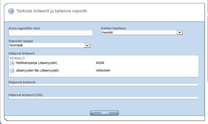 Liittymispäivä kentän nimi on muuttunut Tämän jäsenyyden alkamispvm. 4.