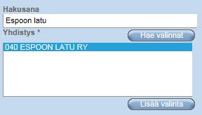 Yhdistyskäyttäjän tietopaketti 87/99 26.10.