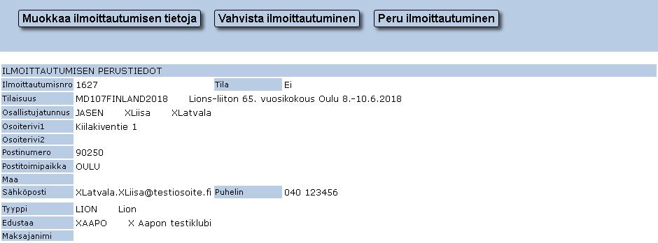 Virallinen kokousedustaja Valitse kyllä, jos sinut on valittu/valitaan klubin viralliseksi kokousedustajaksi tai olet nykyinen/entinen kansainvälinen johtaja tai nykyinen/entinen