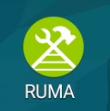 1. Kirjautuminen mobiilisovellukseen Kirjautuminen vaatii, että RUMA-mobiilisovellus on asennettuna mobiililaitteelle sovelluskaupasta.