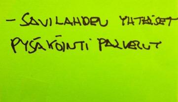 OPASTUS OLET JO PERILLÄ OPASTUS palvelee kaikkia käyttäjäryhmiä tasa-arvoisesti. OPASTUS palvelee sekä ulkona että sisällä. OPASTUS kertoo reitin ja parhaan saapumistavan kampukselle.