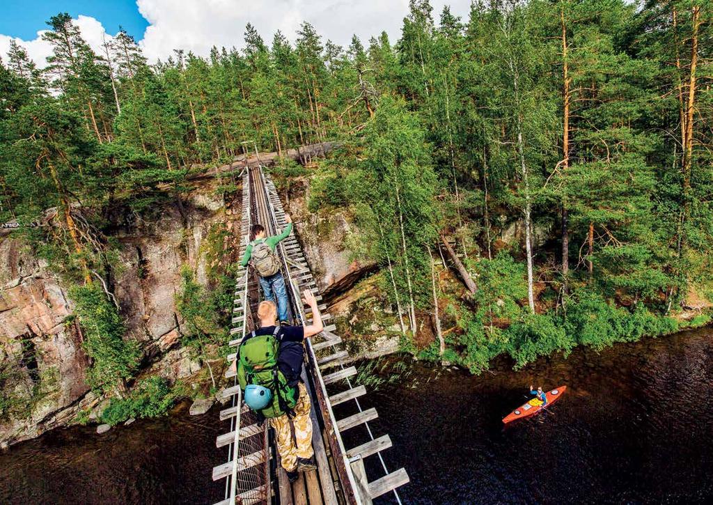 TIESITKÖ, ETTÄ...? Kouvola on Suomen 7. suurin mökkipaikkakunta. Kallioinen kansallispuisto Kallioinen ja erämainen Repoveden kansallispuisto on tunnettu luontomatkailukohde.