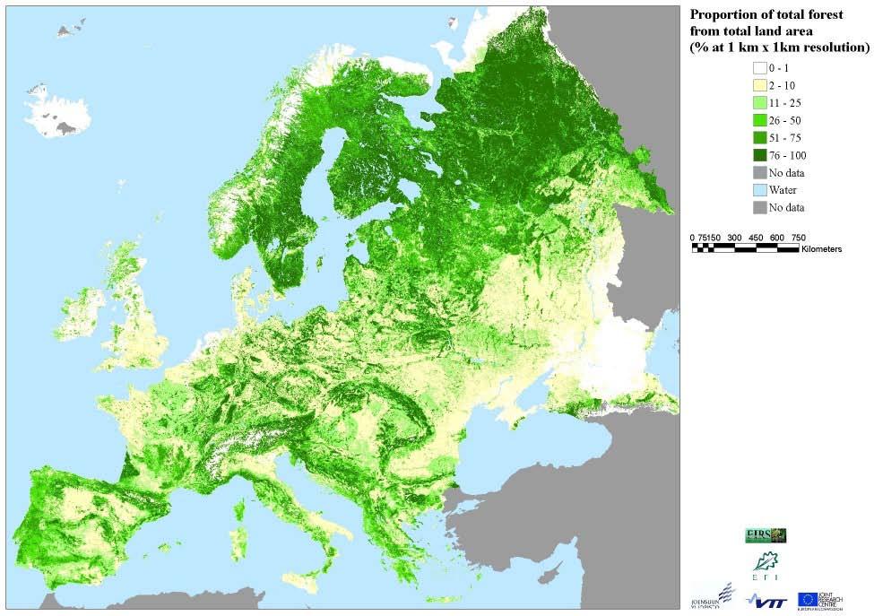 III: Boreal region case Ruka-Kuusamo II: Atlantic Urbanised region case IV: Central