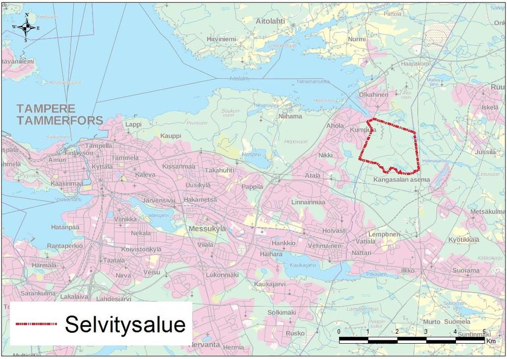 1. JOHDANTO Ramboll Finland Oy on laatinut Tampereen kaupungin toimeksiannosta lepakkoselvityksen Ojalan asemakaavojen nro 8637 ja 8638 alueille.