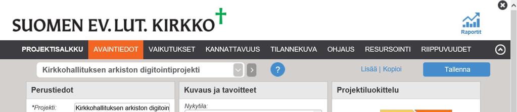 Thinking Portfolio eli projektisalkku Mm.