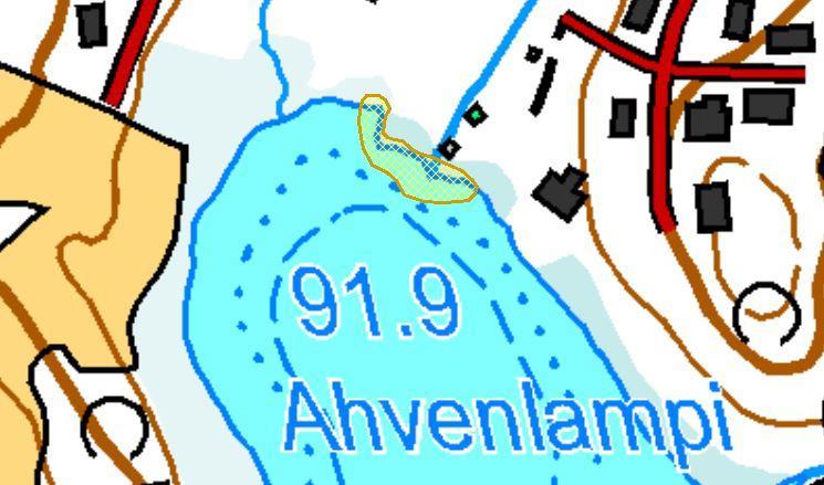 FCG SUUNNITTELU JA TEKNIIKKA OY Peltolammen alueen luontoselvitys 19 (23) 3.9.2 Liito-orava Kuva 15.