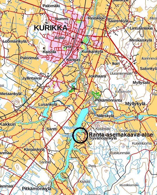 KURIKAN KAUPUNKI SYVÄNOJAN KYLÄ PITKÄMÖ TALLINOJAN